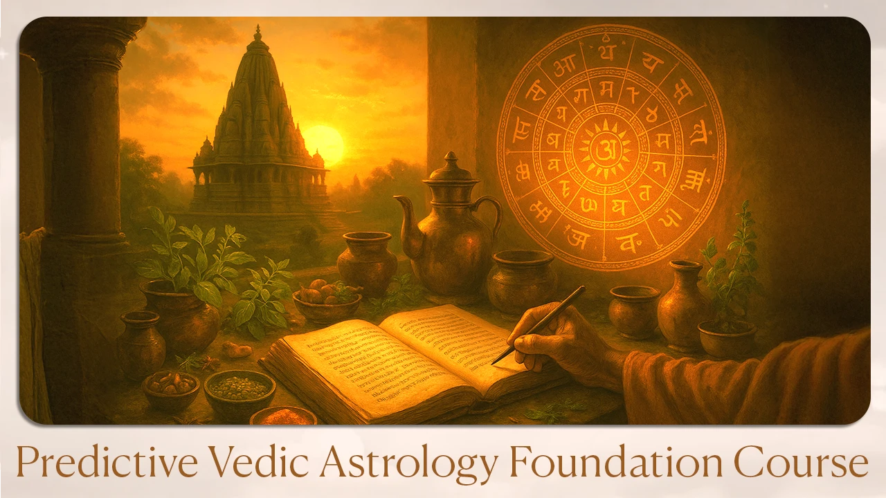 Predictive Vedic Astrology Foundation Course